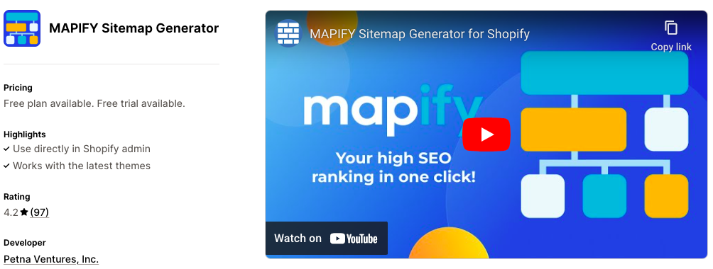 Mapify Sitemap Generator