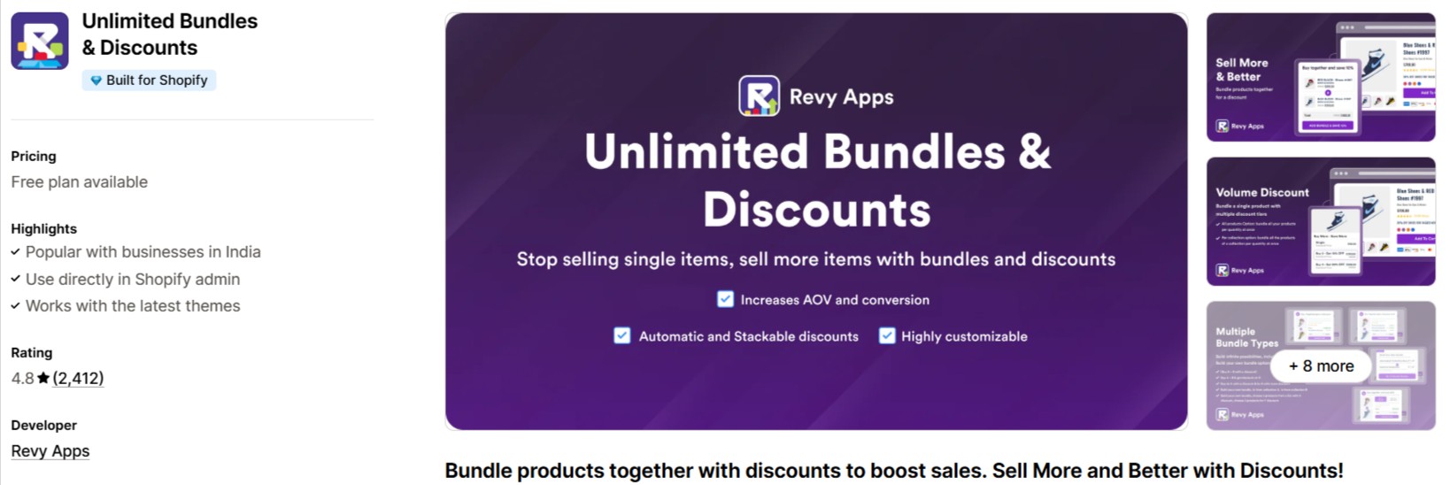 Unlimited Bundles Discounts