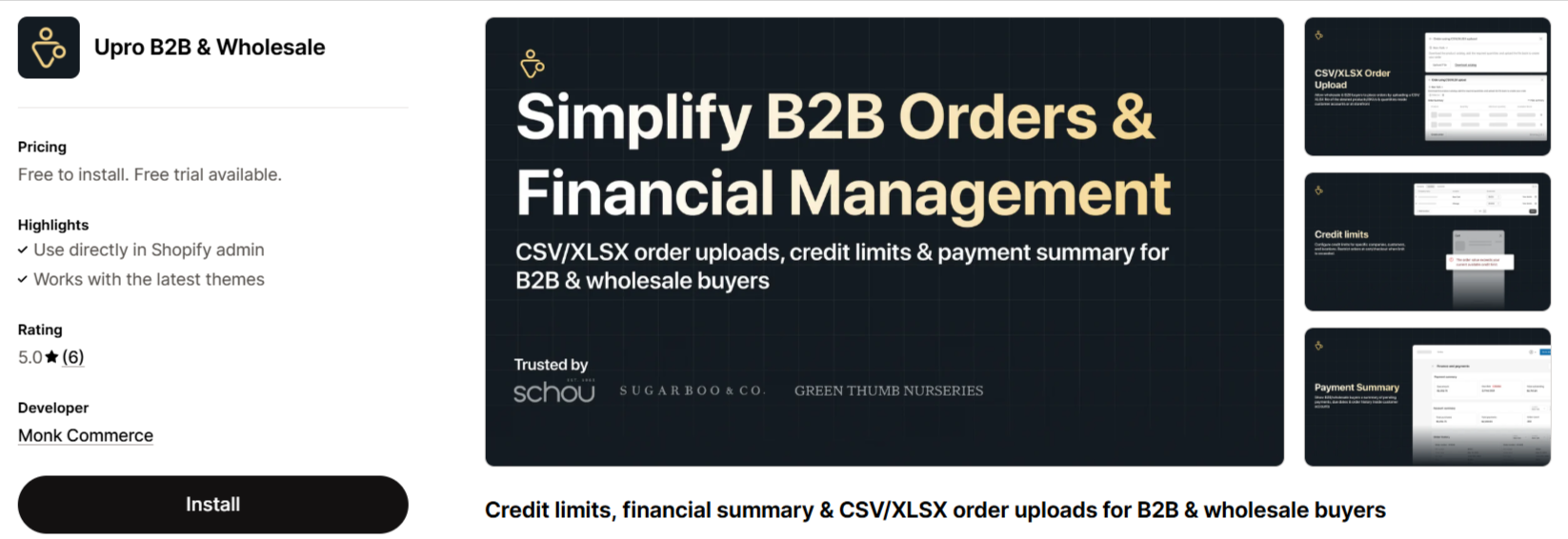 Upro B2B Wholesale