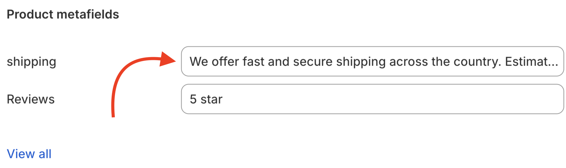 Fill the Information in the Admin Panel