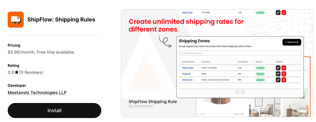 Shippingflow - Shipping Rules