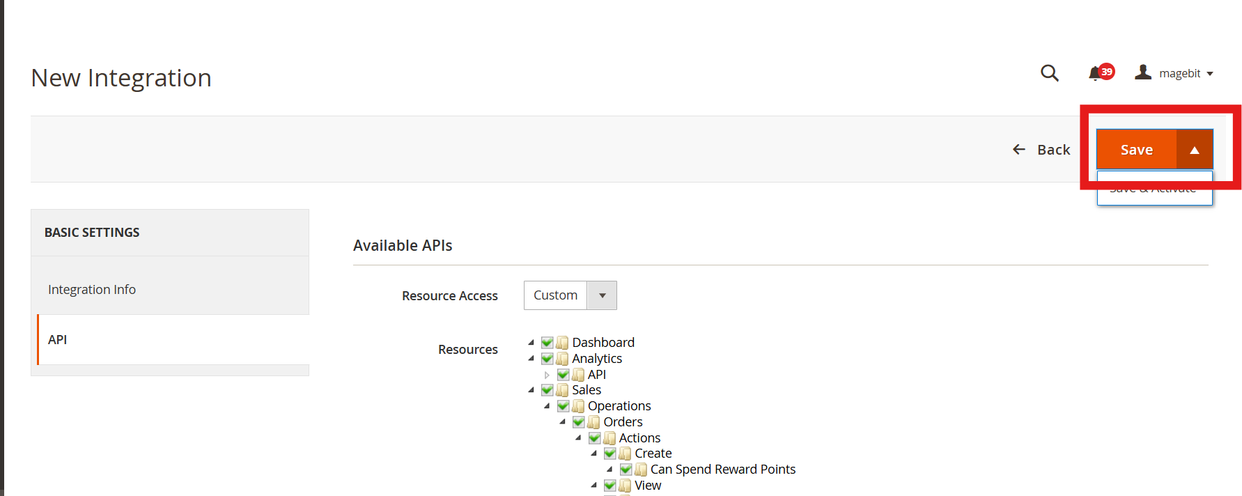Enable API Access in Magento 2