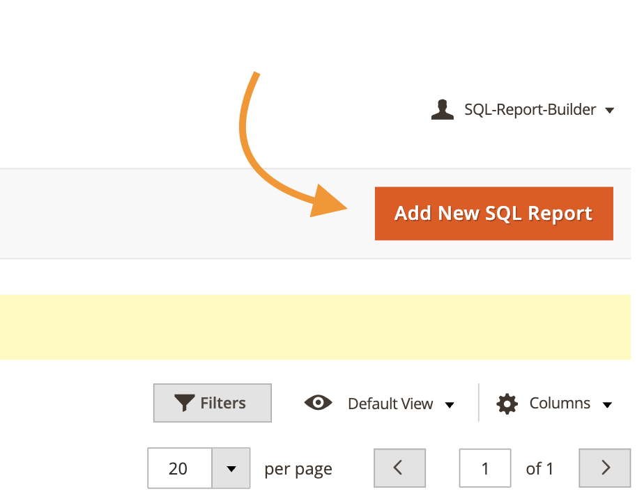 Add a New SQL Report