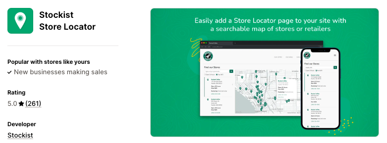 Stockist Store Locator
