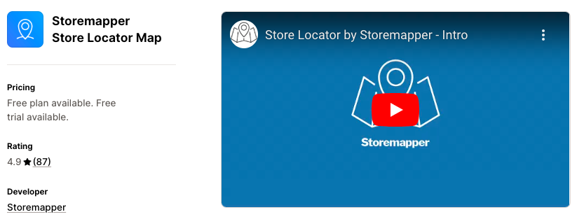 Storemapper Store Locator