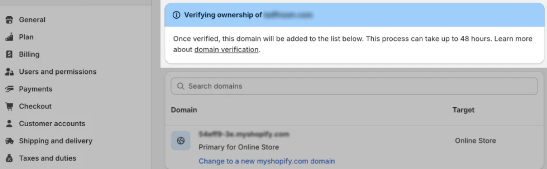Once Verified Your Wix Domain Will Start Pointing Toward Your Shopify Store