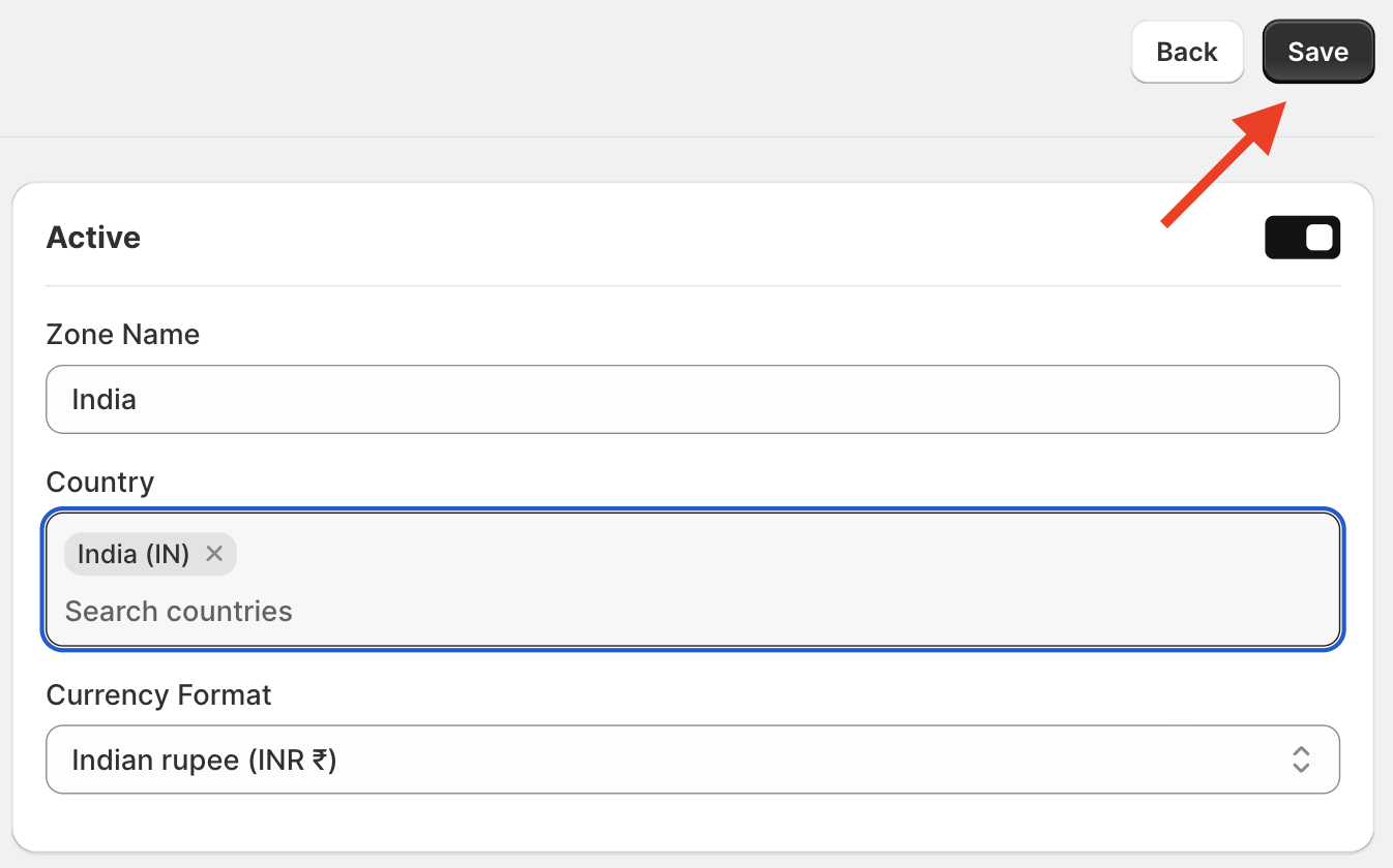 Start Adding Details for Your Shipping Customization