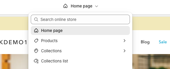 Refine Specific Shopify Sections