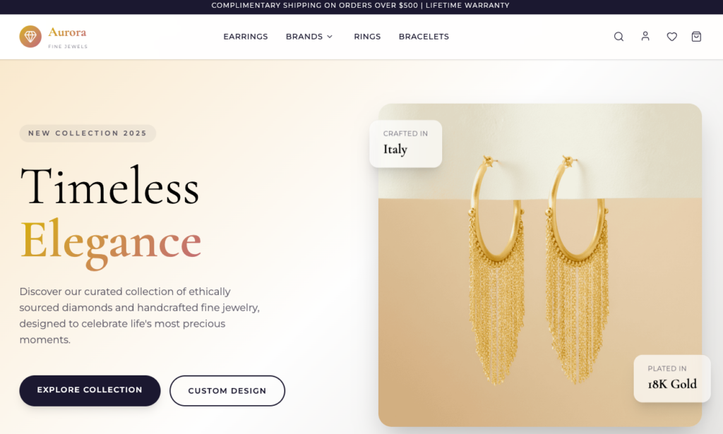 Aurora Jewelry by Meetanshi