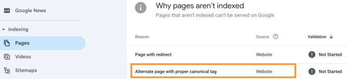 Alternate Pages with Canonical Tags in Shopify 