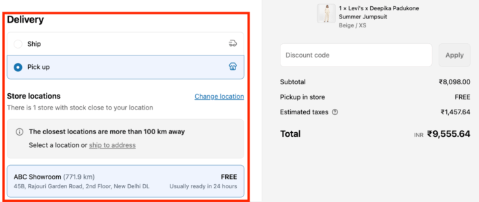 preview of your Shopify store 
