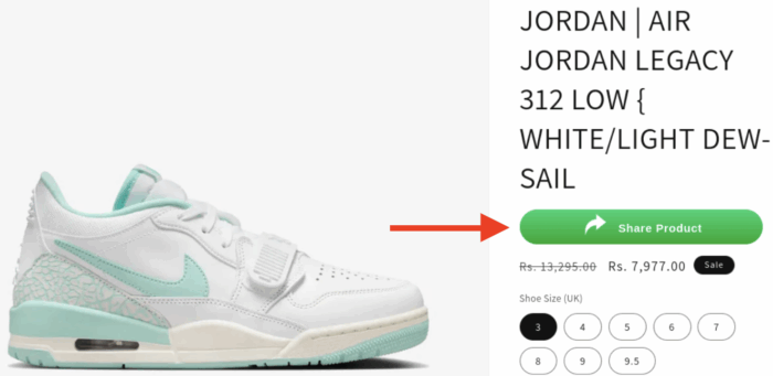 Product Share Widget