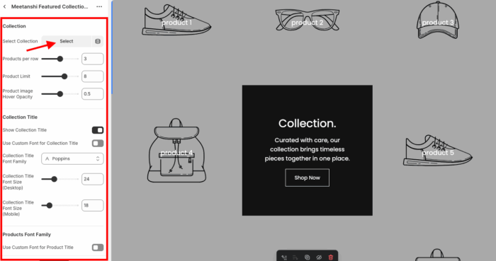 Add the collection from here