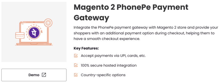 Meetanshi Magento 2 PhonePe Payment Gateway