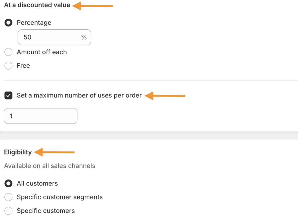 Customization for Shopify buy x get y
