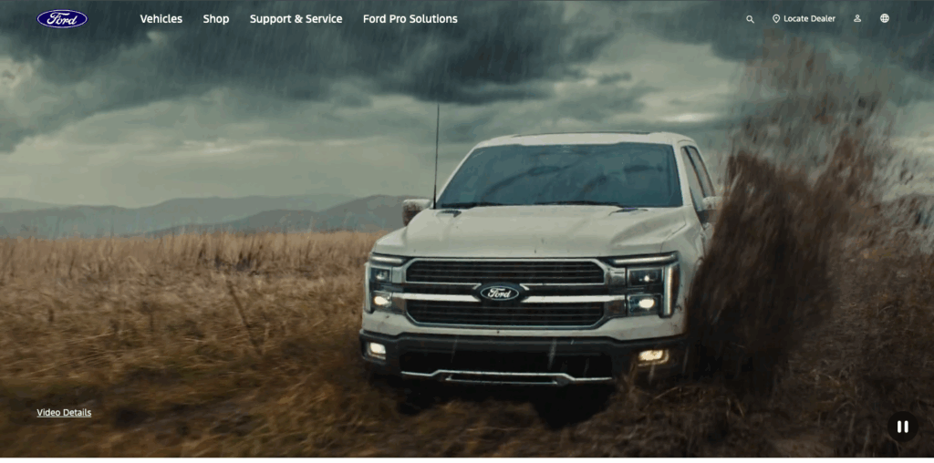 Ford - a Magento website