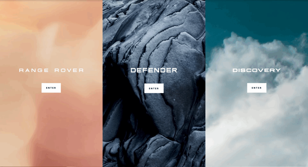 Land rover - a magento website