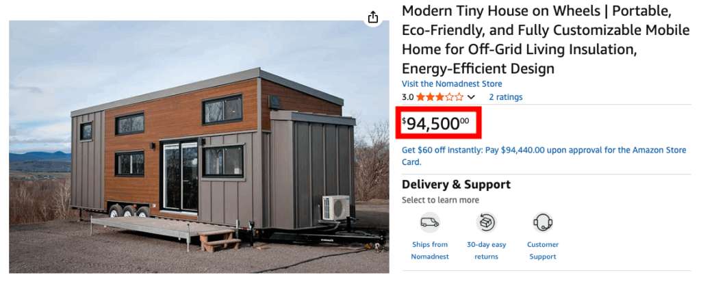 Modern Tiny House on Wheels