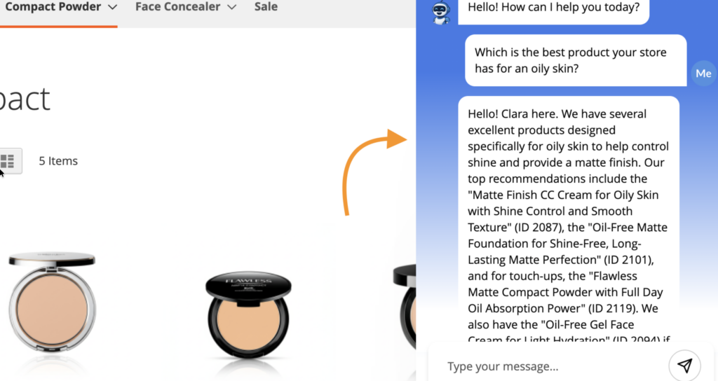 AI Chatbot for Magento 2 stores