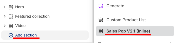 Add fake sales notification popup Section to Shopify Theme

