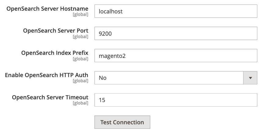 Use OpenSearch as the Primary Engine