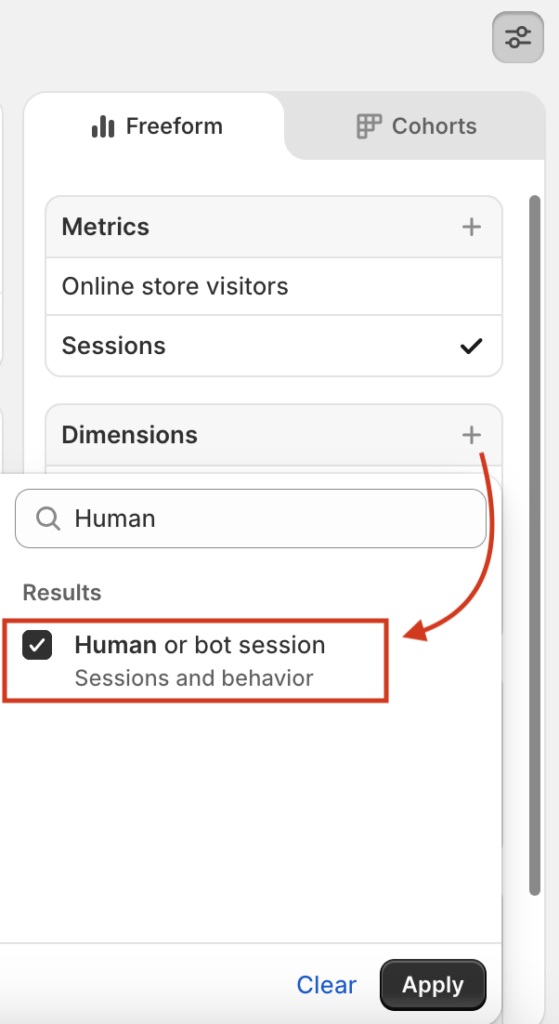 Shopify Human Only Filter Feature