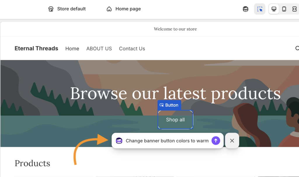 Add a Shopify Theme