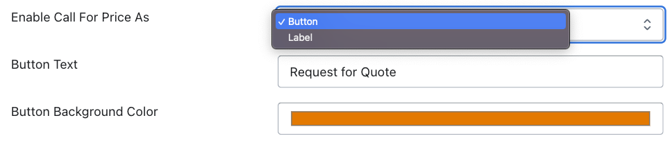 Customize the Button or Switch to a Label