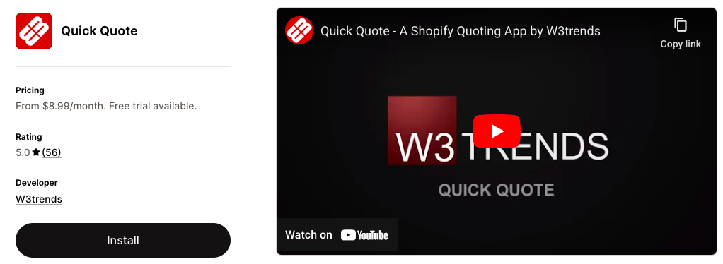 Quick Quote