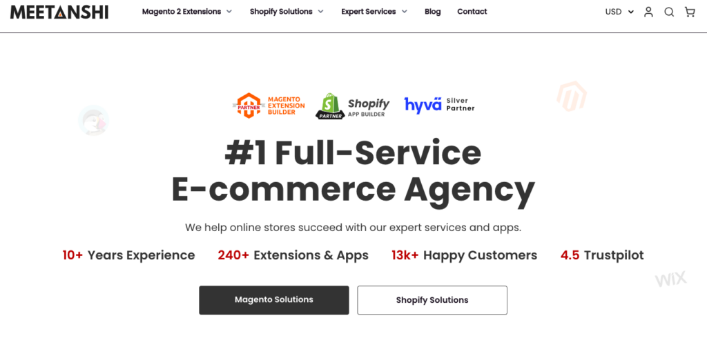 Meetanshi - Best Magento Performance Partner