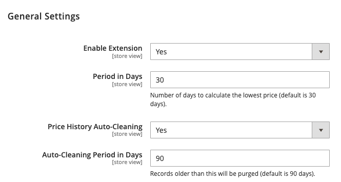 Configure General Tracking Settings