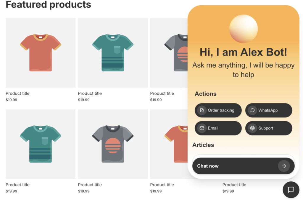 Preview of MIT AI chatbot & sales bot