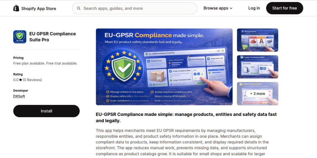 EU-GPSR Compliance Suite Pro