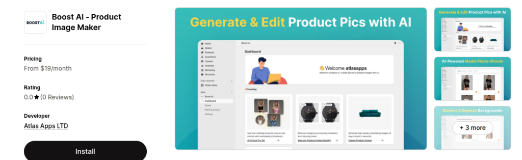 Boost AI ‑ Product Image Maker