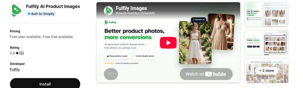 Fulfily AI Product Images