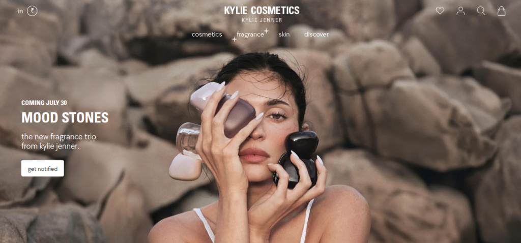Kylie Cosmetic, a Shopify store