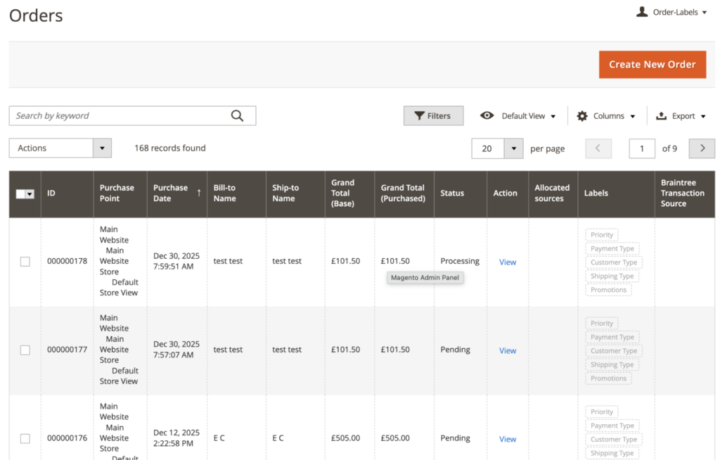  Pick Predefined Labels & View Them Live