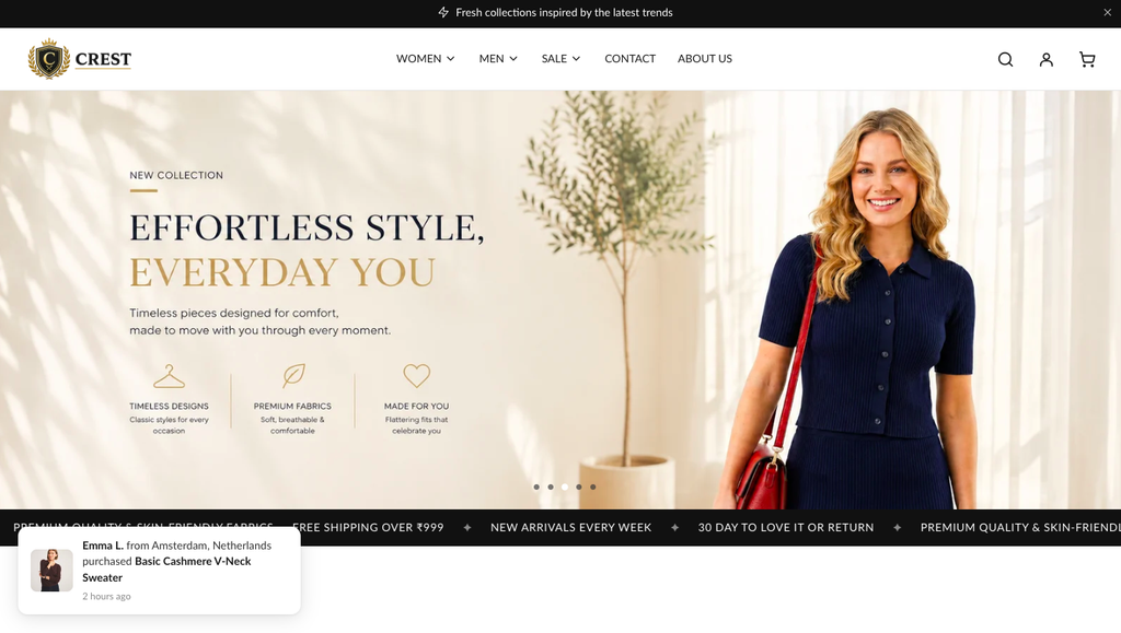 Crest Shopify Theme