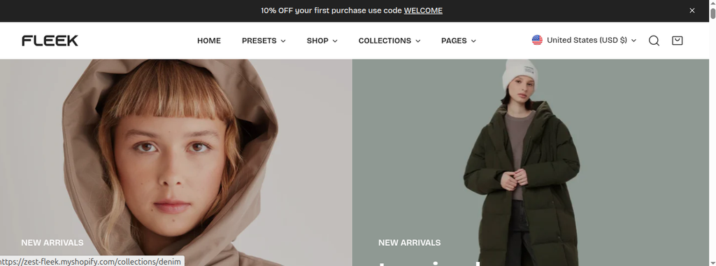 Fleek Shopify Theme