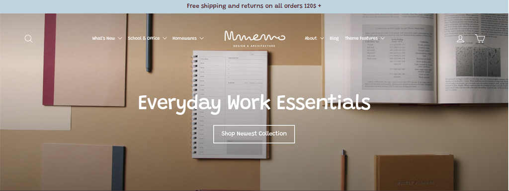 Memo Shopify Theme