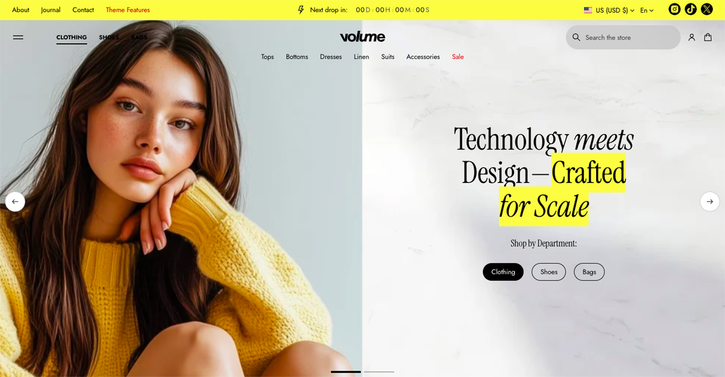 Volume Shopify Theme