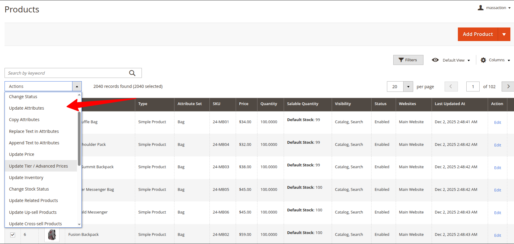 Output Backend
