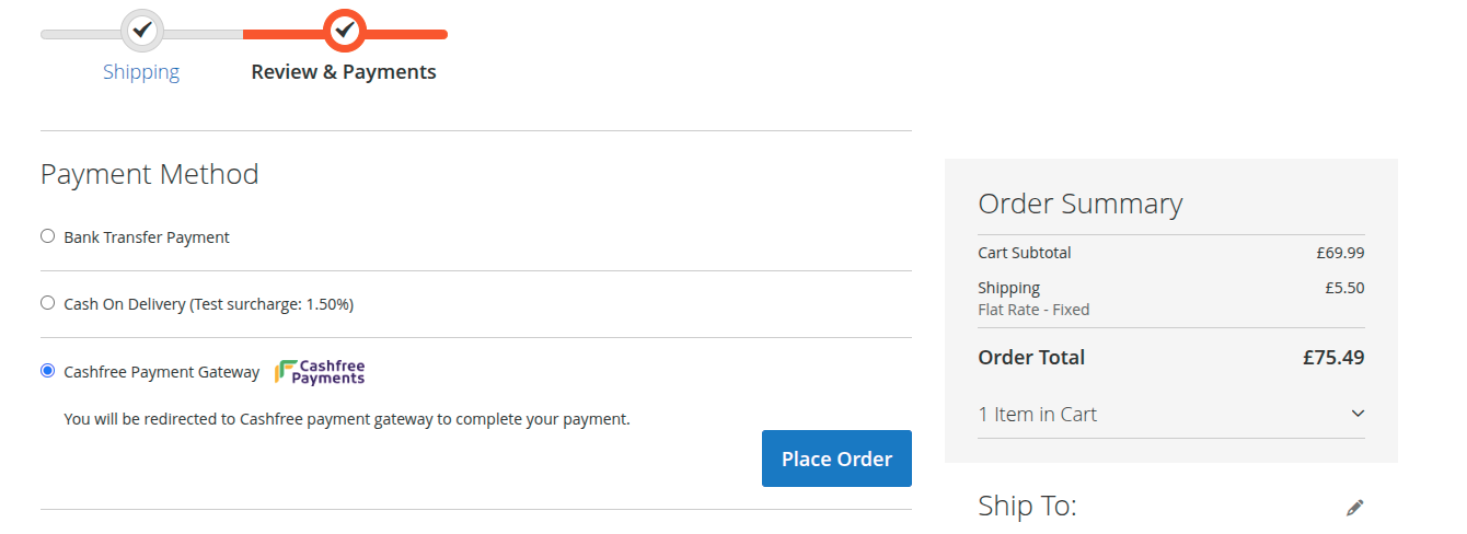 Cashfree Frontend