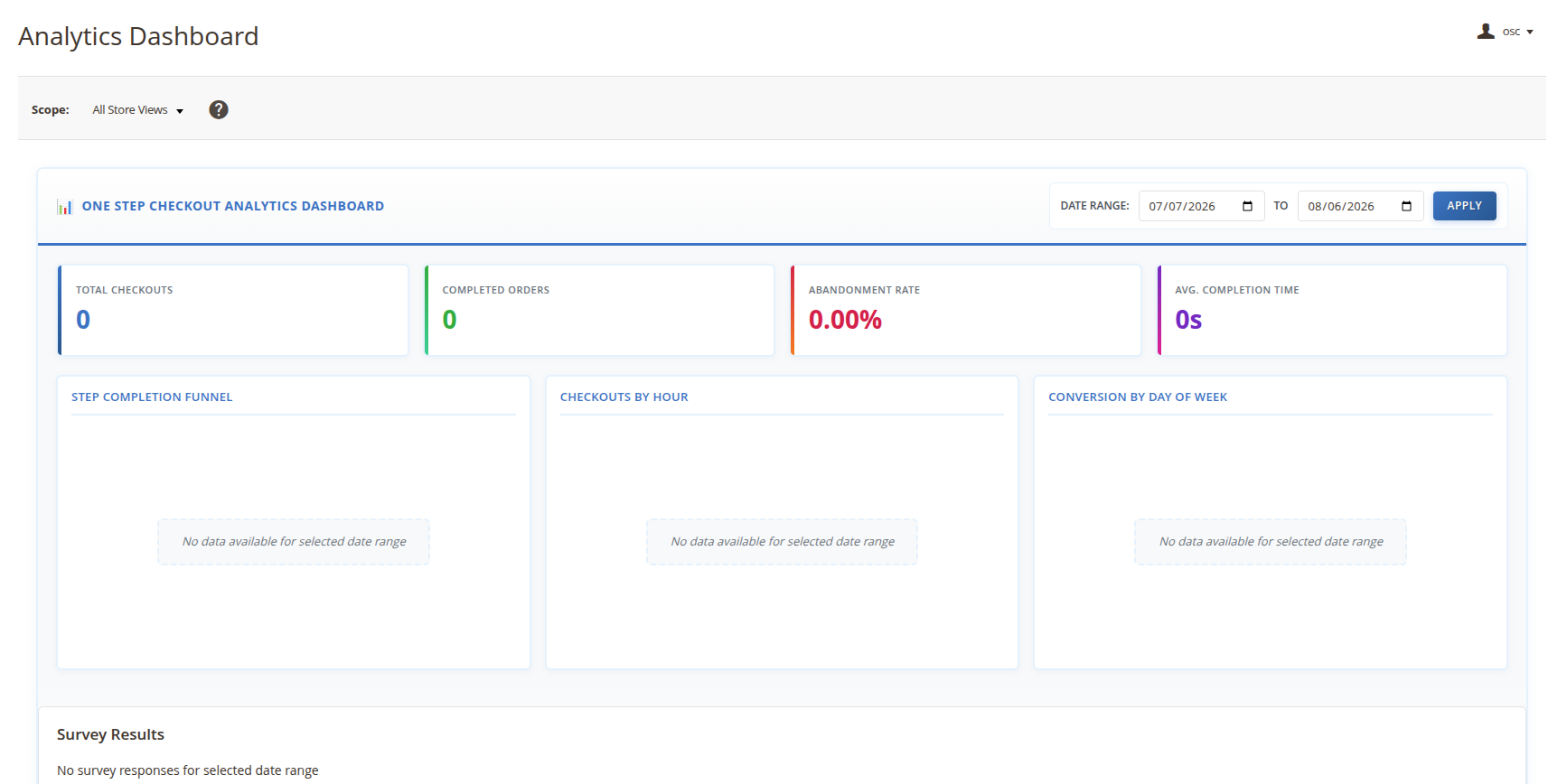 Analytics Dashboard