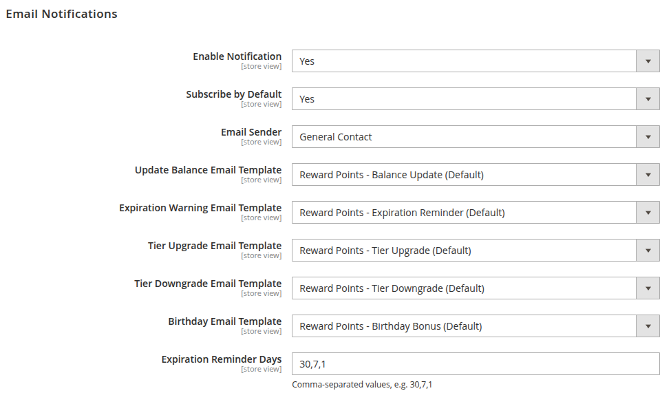 Email Notifications