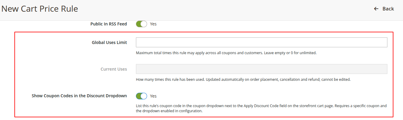 Rule Information