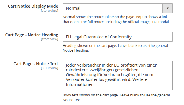 Display Modes