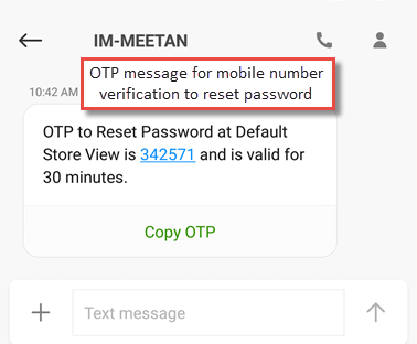 Magento Mobile Login - Secure Magento Login Using OTP