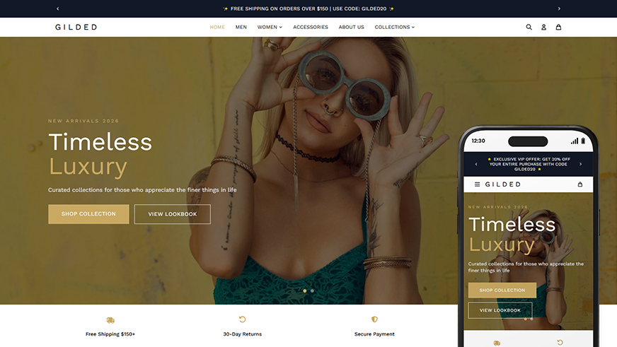 Glided - Fashion Theme for Shopify