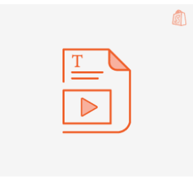 Shopify Video With Text Section